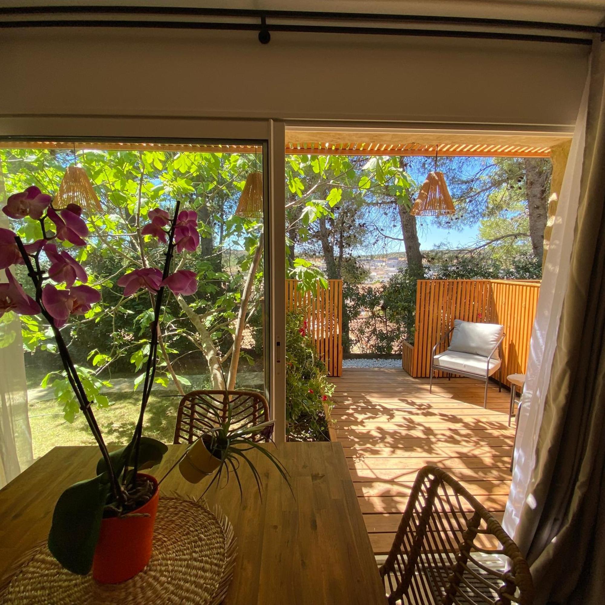 Villa Les Jardins De L'Oustal Narbona Habitación foto