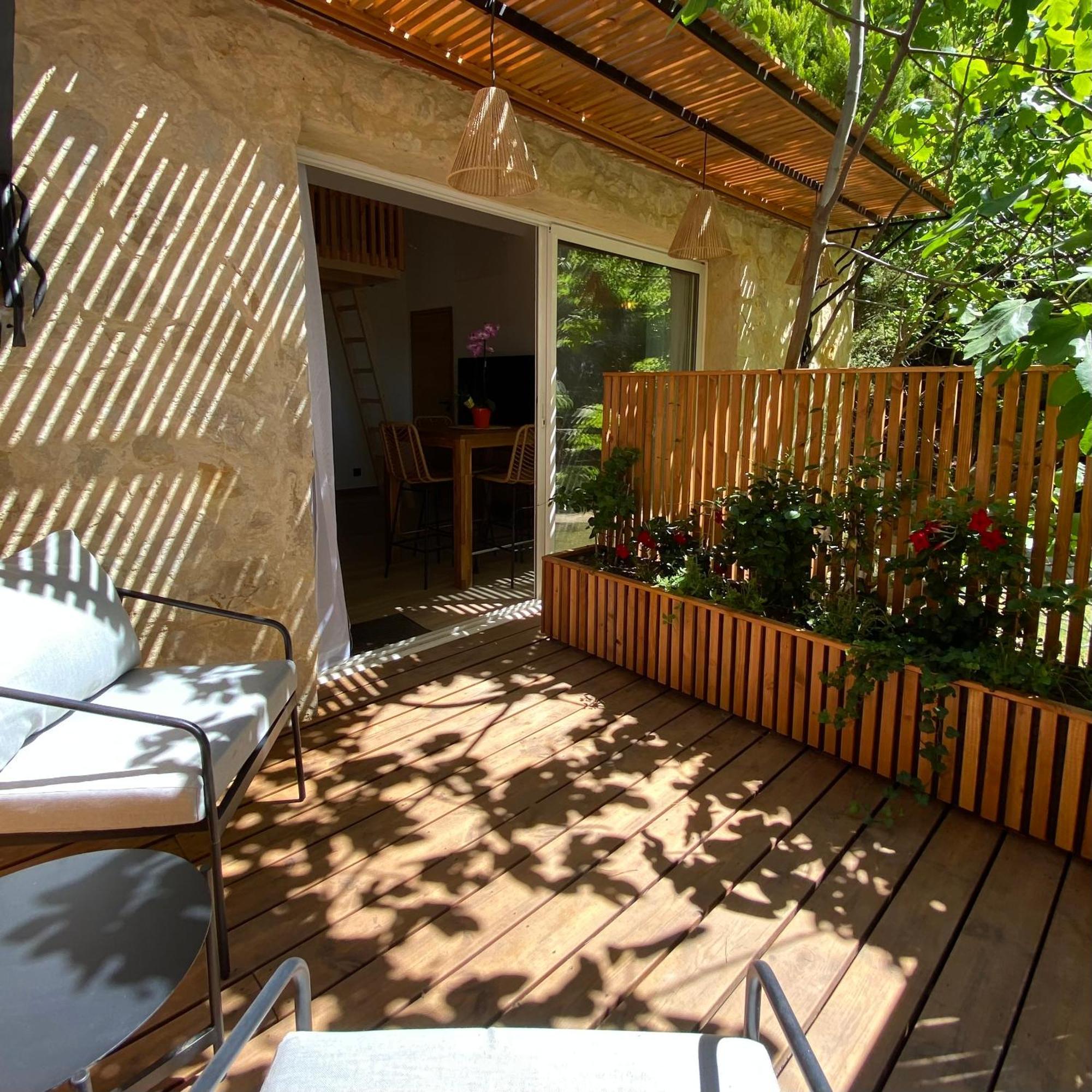 Villa Les Jardins De L'Oustal Narbona Habitación foto